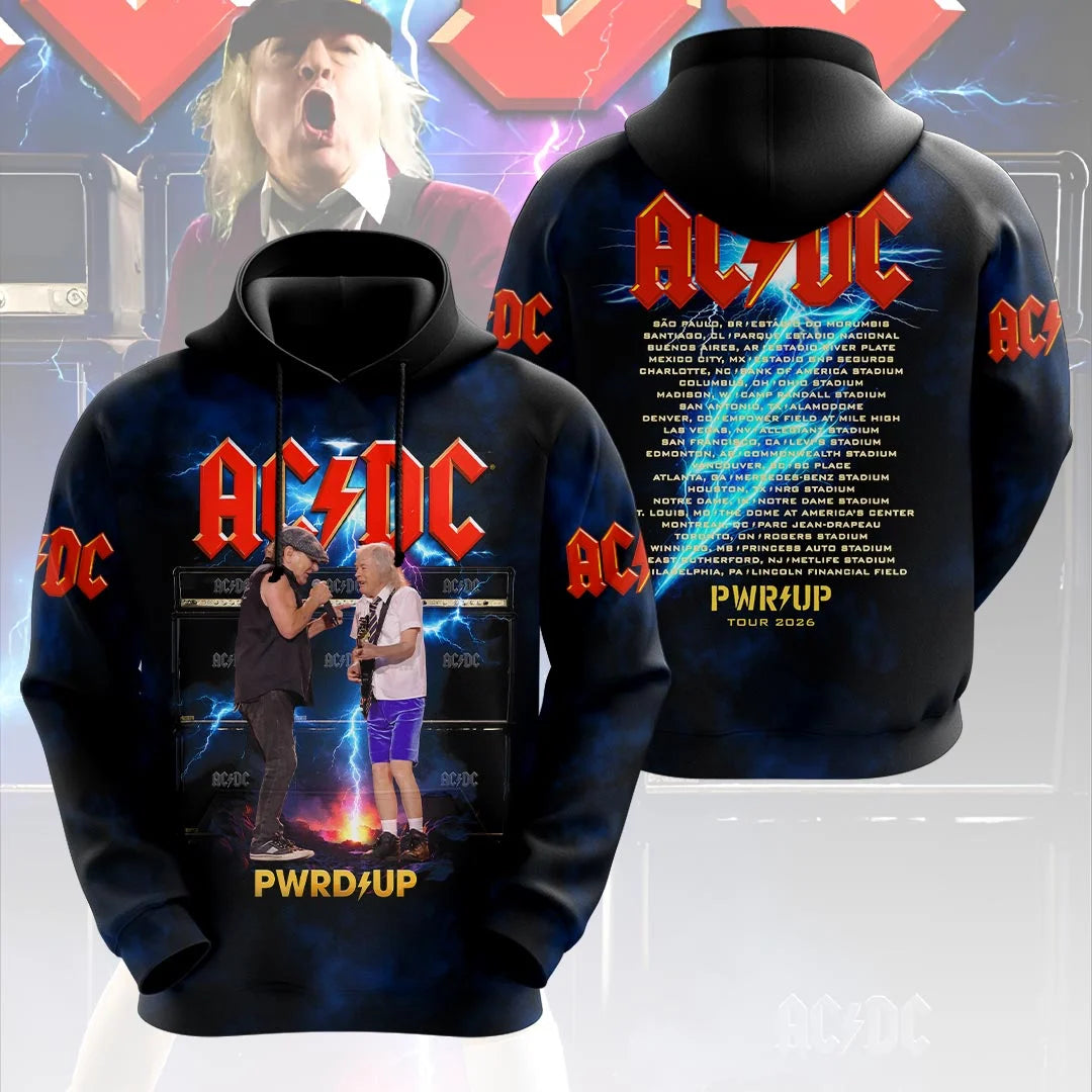 AC/DC World Tour 2026 3D Apparel – HOATT20336