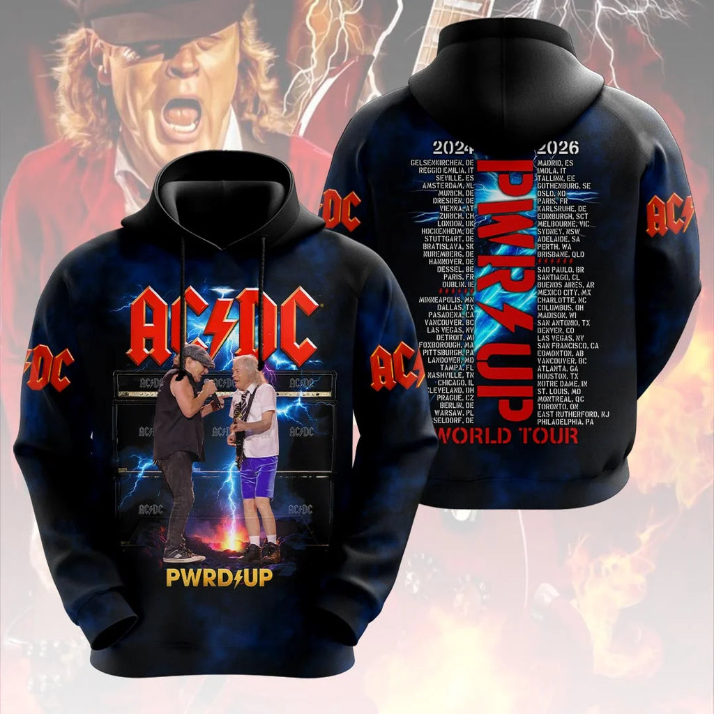 AC/DC World Tour 2026 3D Apparel – HOATT20379