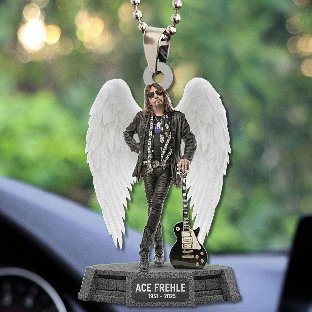Ace Frehley Custom shape 2-sided Acrylic Car Ornament – TMTHU1628
