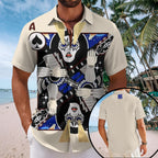 Ace Frehley Short Sleeve Button-Down Shirt – TMTHU1648