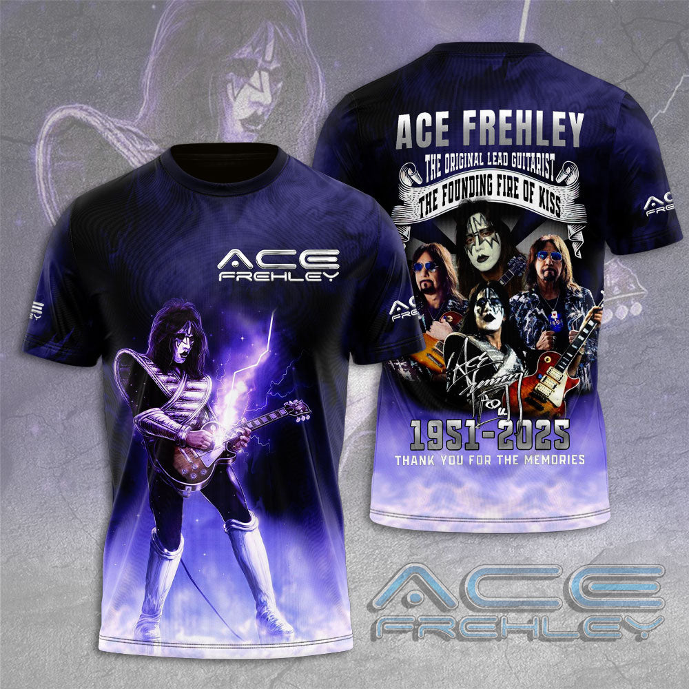 KISS x Ace Frehley 3D Apparel – GNENEW667