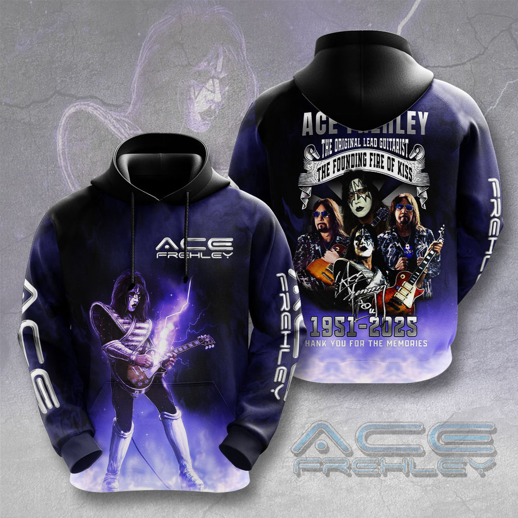 KISS x Ace Frehley 3D Apparel – GNENEW667