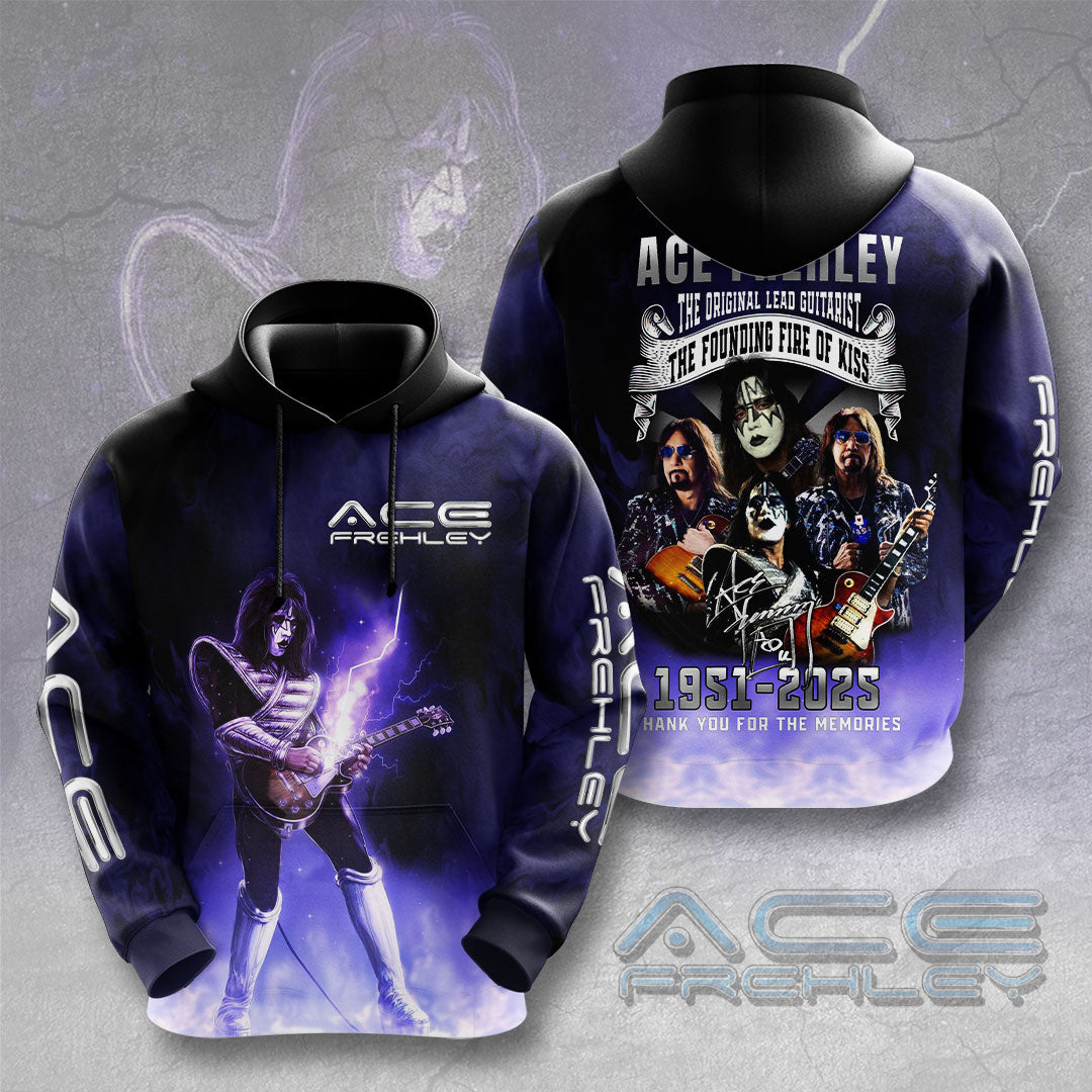KISS x Ace Frehley 3D Apparel – GNENEW667