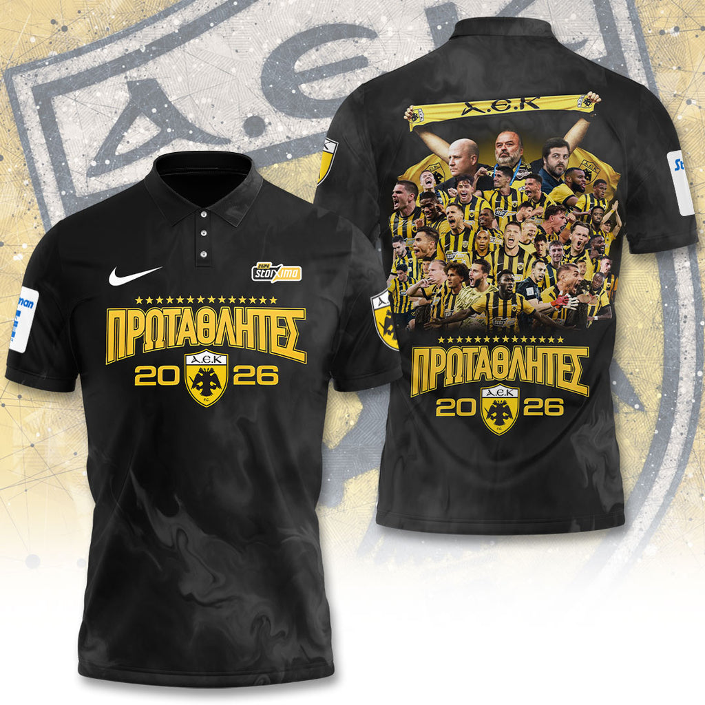 AEK FC Champions 25/26 3D Apparel – TANTN22935