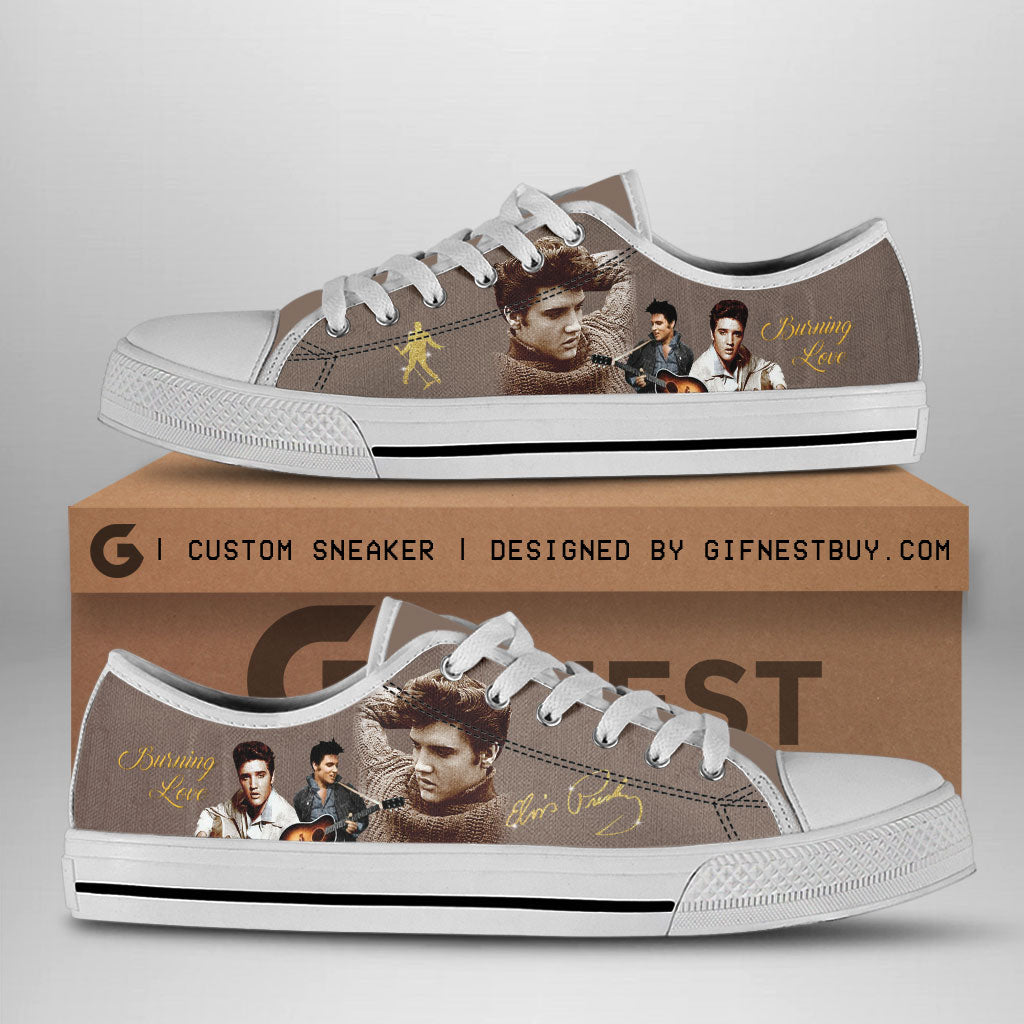 Elvis Presley Low Top Canvas Shoes – ANHNV 1929