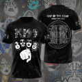 Kiss Band 3D Apparel – ANHNV 2004
