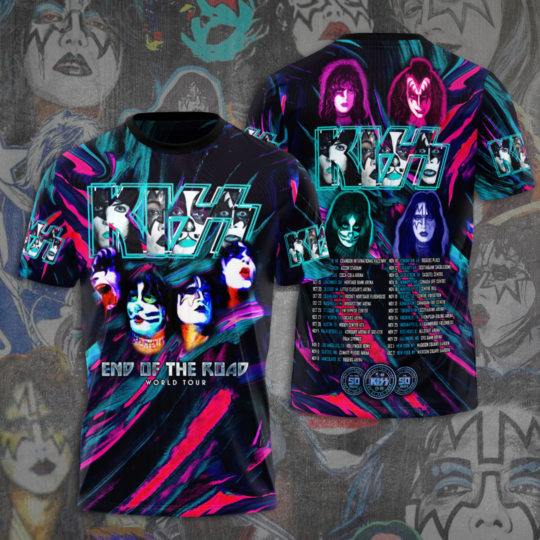 Kiss Band 3D Apparel – ANHNV 2057