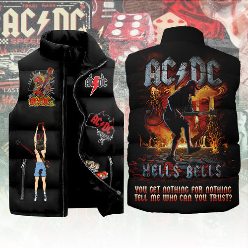 AC/DC 3D Sleeveless Down Jacket – ANHNV 3027