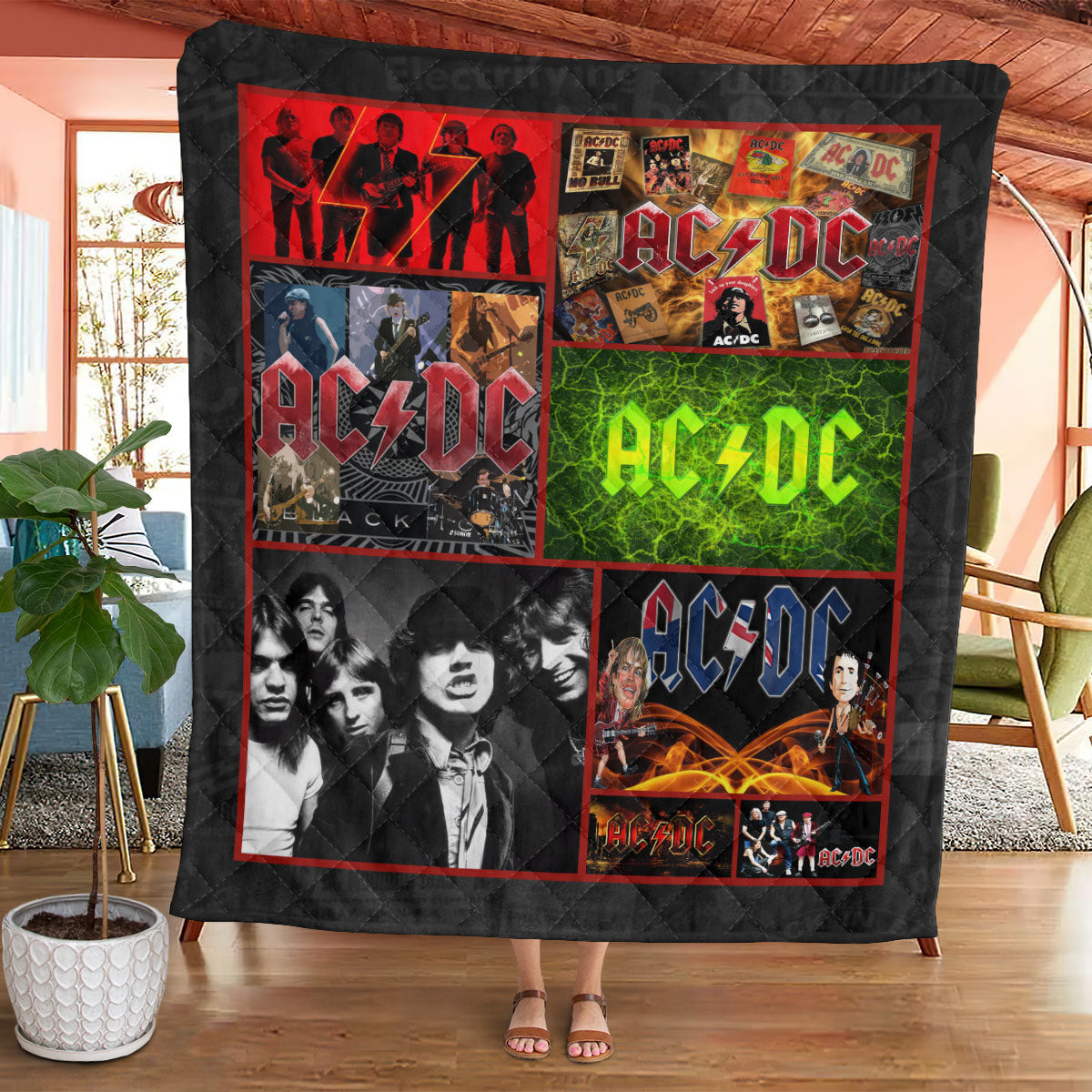 AC/DC Quilt Blanket – ANHNV 3379