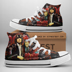 AC/DC High Top Canvas Shoes – ANHNV 3389