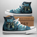 AC/DC High Top Canvas Shoes – ANHNV 3390