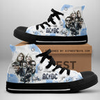 AC/DC High Top Canvas Shoes – ANHNV 3846