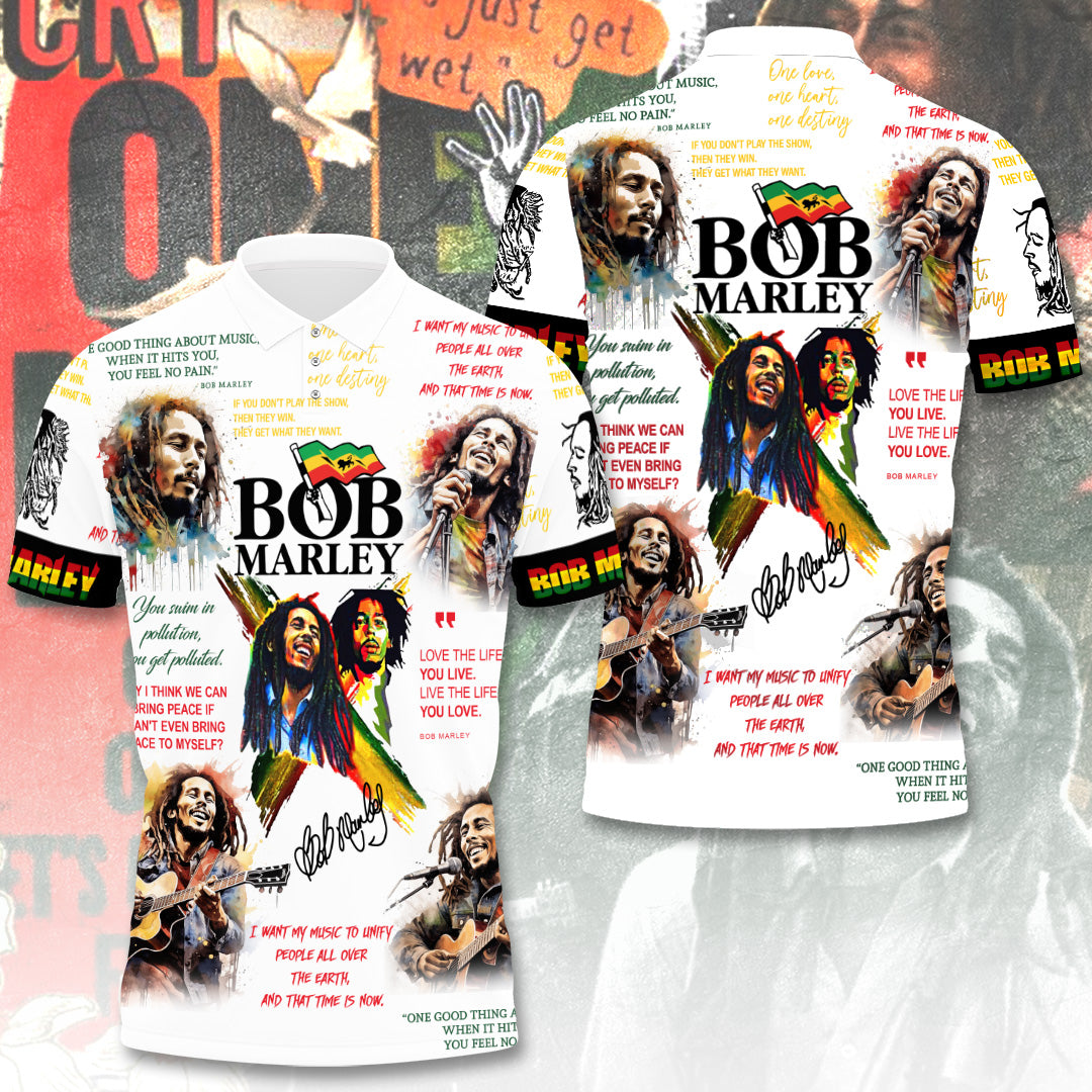 Bob Marley 3D Apparel – ANHNV 4321