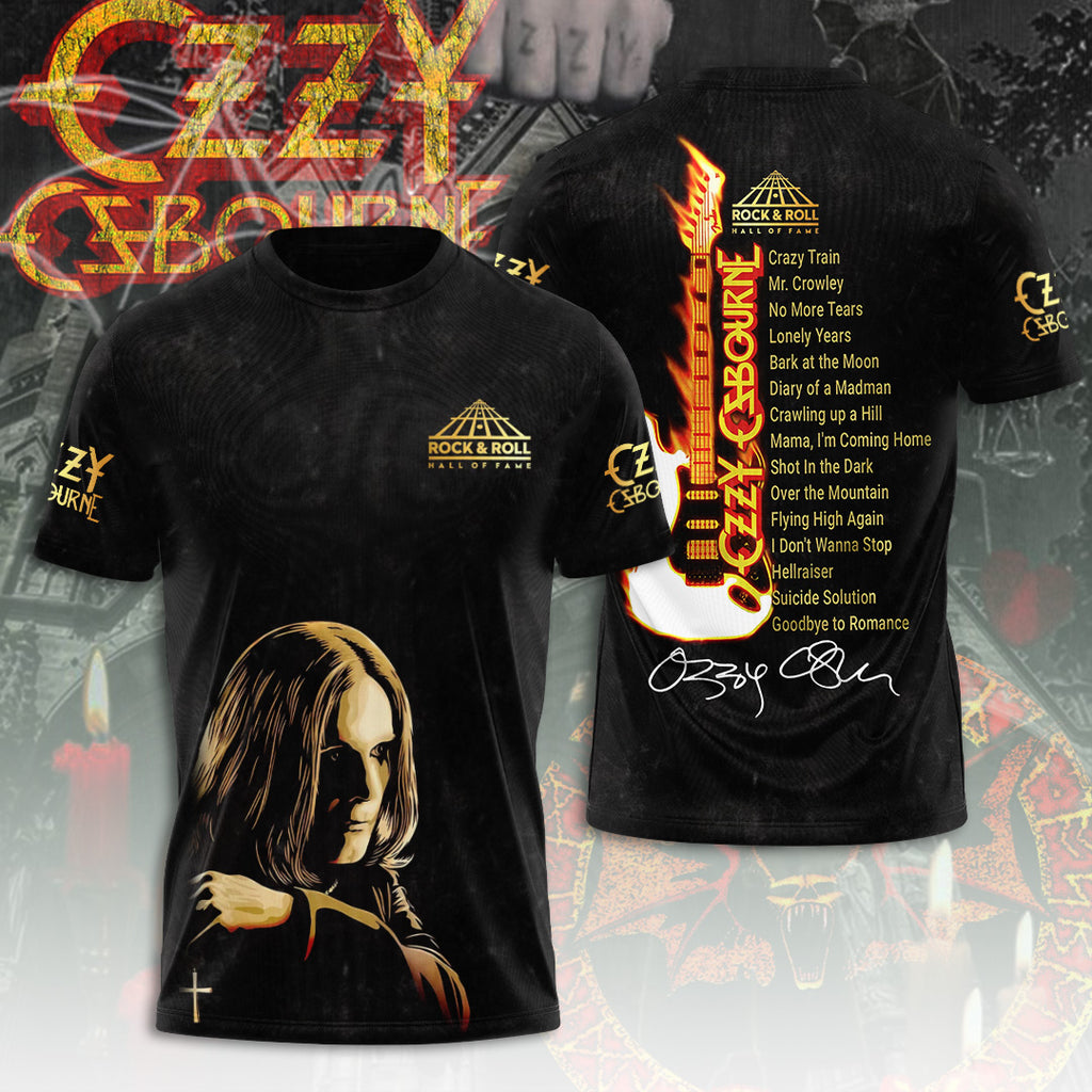 Black Sabbath x Ozzy Osbourne 3D Apparel – ANHNV 5518