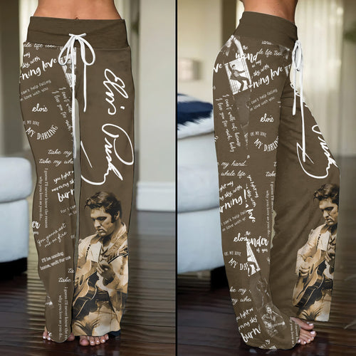 Elvis Presley High-Waisted Straight-Leg Trousers – ANHNV 6089