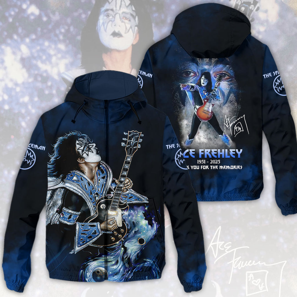 Ace Frehley 3D Windbreaker Jacket – HOATT14935