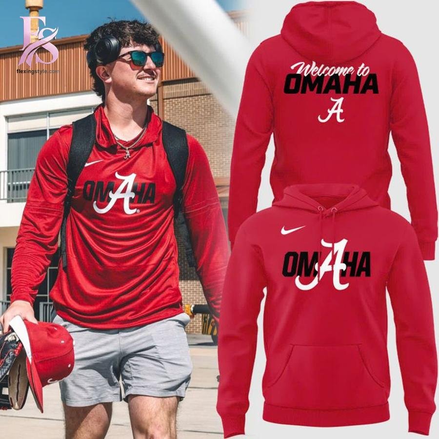 Alabama Crimson Tide 2026 Omaha Hoodie