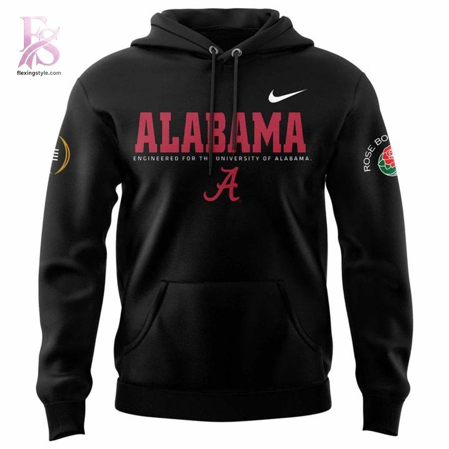 Alabama Crimson Tide 2026 Rose Bowl Game Hoodie