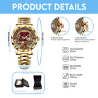 Alabama Crimson Tide Football 100th Anniversary 2026 Alloy Luxury Quartz Watch – TANTN21312