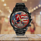 Alex Ovechkin x Washington Capitals Black Stainless Steel Watch – TANTN18399