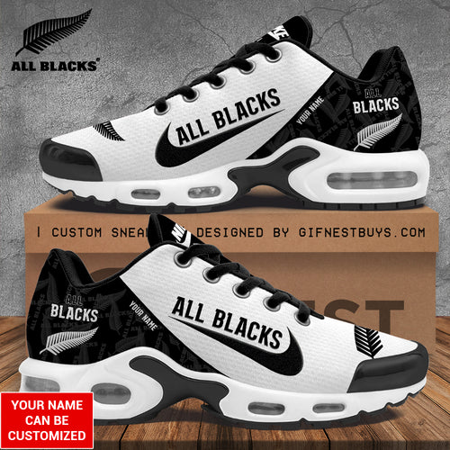 Personalized All Blacks Air Max Shoes – TANTN 7633