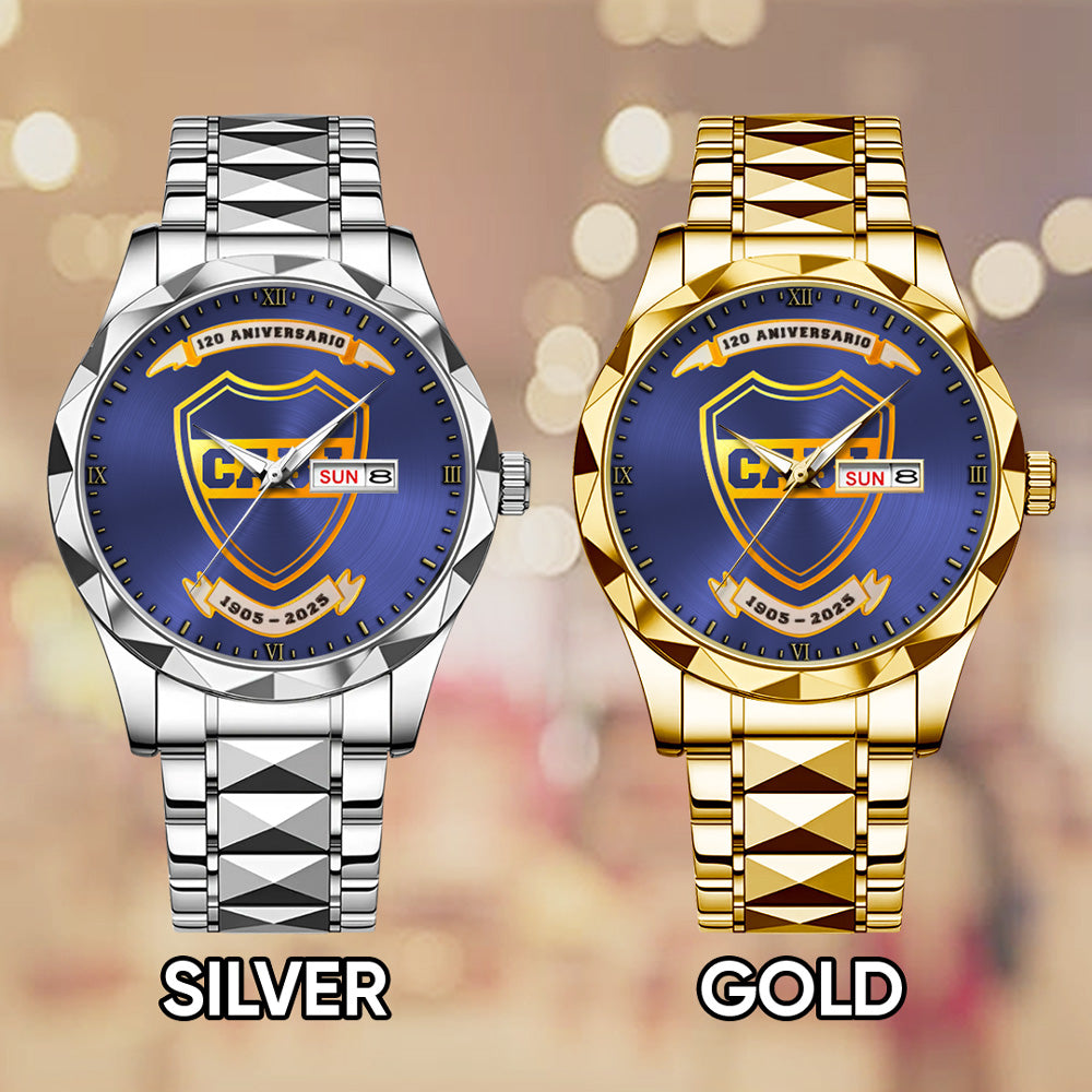 Boca Juniors 120th Anniversary 2025 Alloy Luxury Quartz Watch – GNE4251