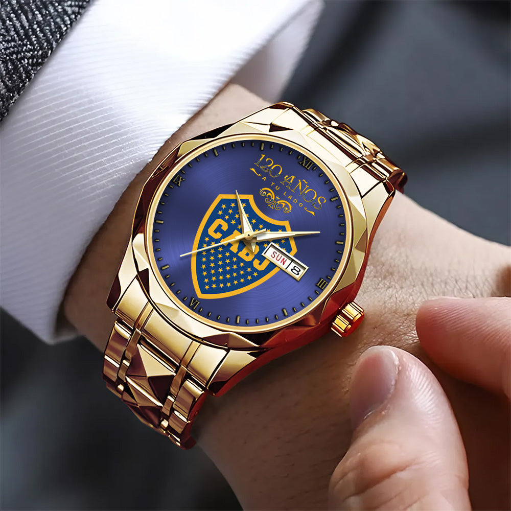 Boca Juniors 120th Anniversary 2025 Alloy Luxury Quartz Watch – GNE4252
