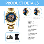 Iron Maiden Alloy Luxury Quartz Watch – TMTHU470