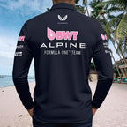 Alpine F1 Team 2025 Zip Polo Shirt – GNE4826