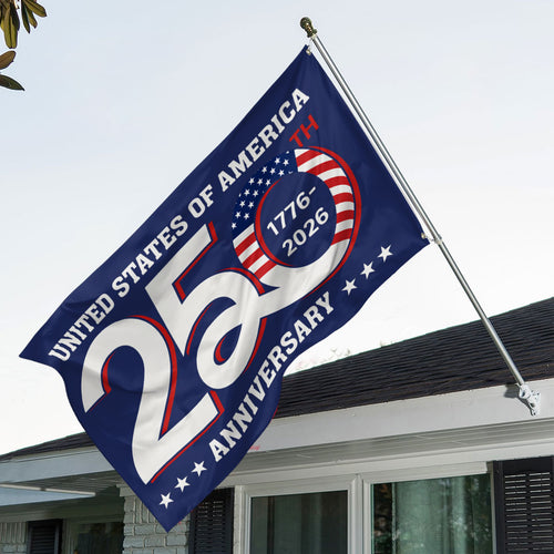 America250 3D Double-side House Flag – TANTN21406