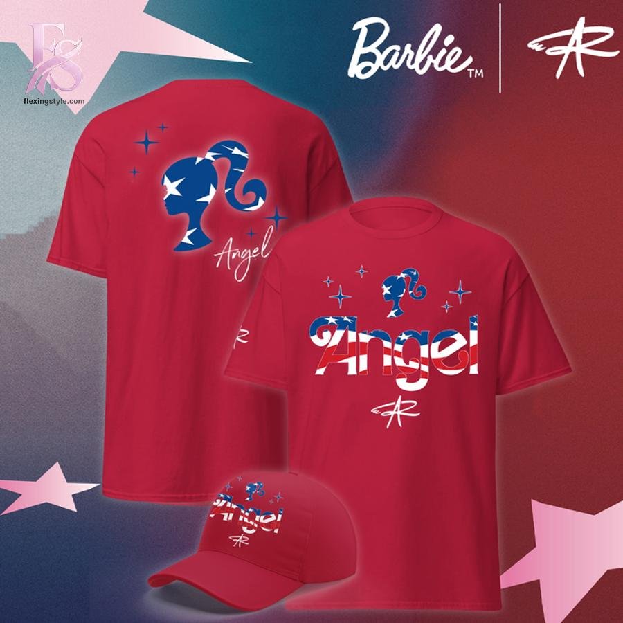 Angel Reese x USA Barbie T-shirt