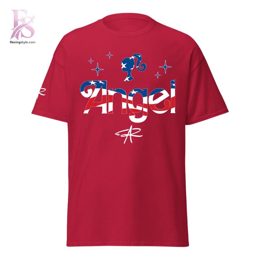 Angel Reese x USA Barbie T-shirt