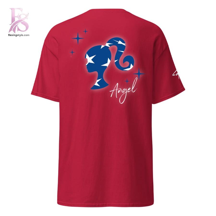 Angel Reese x USA Barbie T-shirt
