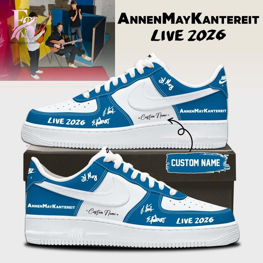 AnnenMayKantereit Live 2026 Custom Nike Air Force 1