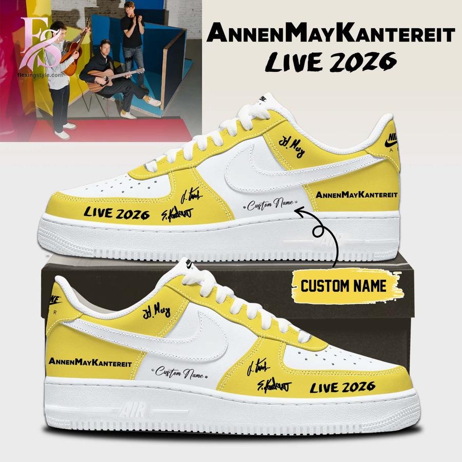 AnnenMayKantereit Live 2026 Custom Nike Air Force 1