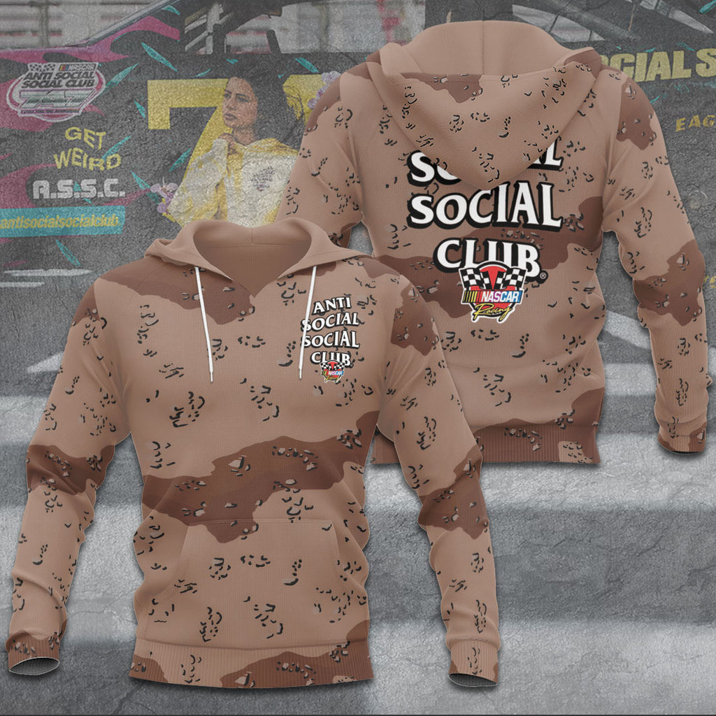 Anti Social Social Club x NASCAR Daytona 3D Apparel – TANTN17557