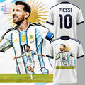 Argentina National Football Team Lionel Messi Soccer Shirt