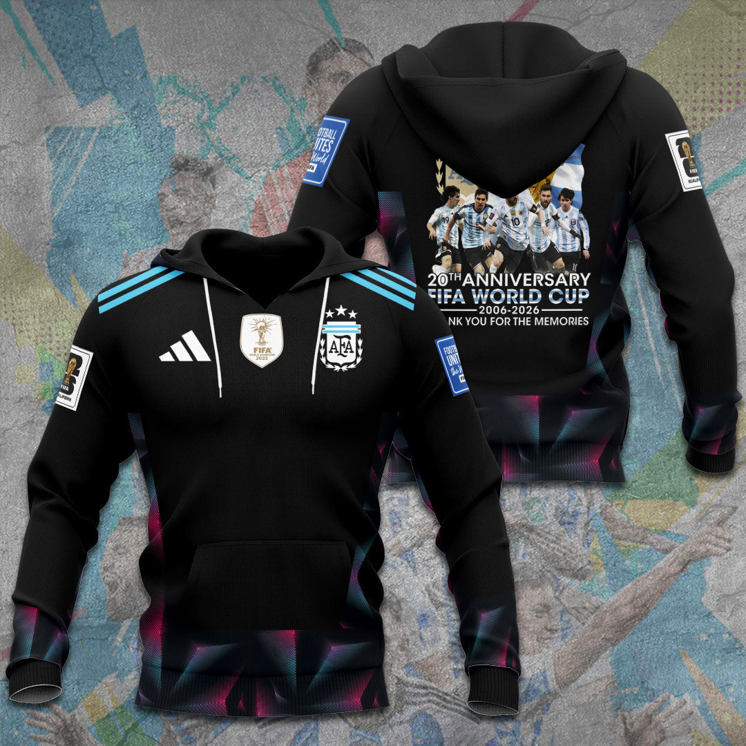 Argentina National Football Team x Lionel Messi 3D Apparel – TANTN21994