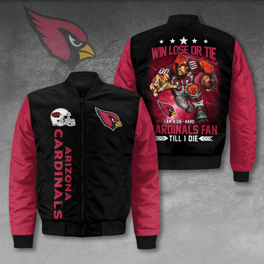 Arizona Cardinals 3D Bomber Jacket – HOATT12796