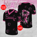 Personalized Arizona Cardinals x Breast Cancer Awareness 3D Football Jersey – MAITM12835