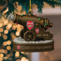 Arsenal FC 140th Anniversary Custom Shape 2-sided Acrylic Ornament – MAITM13971