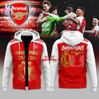 Arsenal 2026 Premier League Champions Hoodie