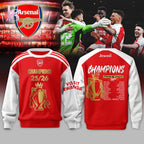 Arsenal 2026 Premier League Champions Hoodie