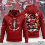 Arsenal English Champions Premier League 2025-2026 Hoodie