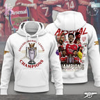 Arsenal English Champions Premier League 2025-2026 Hoodie