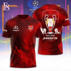 Arsenal F.C Champions League Final Budapest 26 Final Shirt