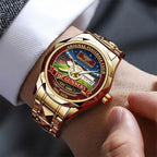 Arsenal FC 140th Anniversary Alloy Luxury Quartz Watch – MAITM14566