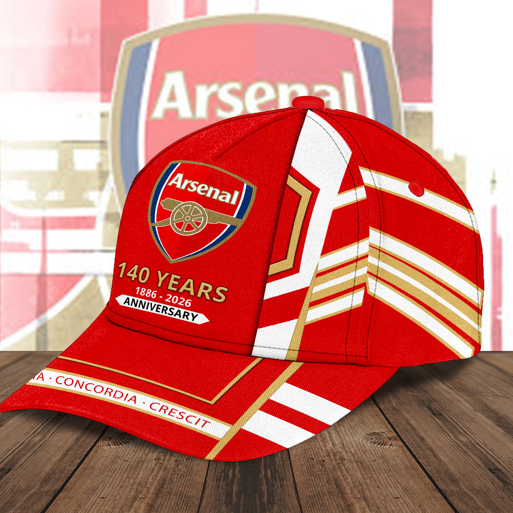 Arsenal FC 140th Anniversary Classic Cap – TMTHU3244