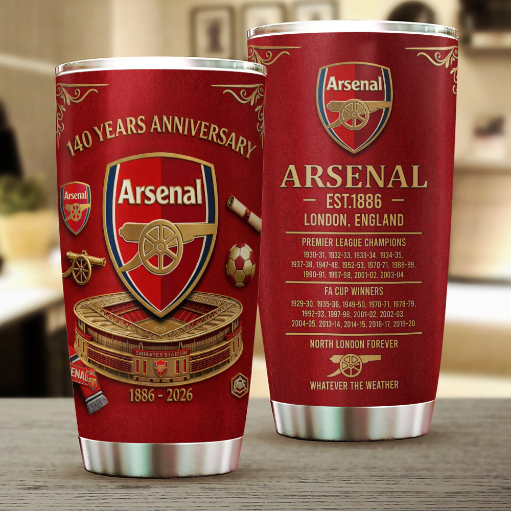 Arsenal FC 140th Anniversary Tumbler Cup – MAITM14428