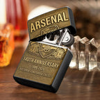 Arsenal FC 140th Anniversary Zippo Lighter Case (No Insert) – MAITM14702
